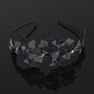 Flower Rhinestone Headband Bezel Hair Hoop For Women Elegant Hair Bands Headwear