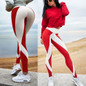 New Fashion Women High Waist Workout Leggings Printed Punk Women's Fitness