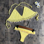 Bikini Set Shell Tassels Bikini Brazilian Crochet Swimsuit Women Halter