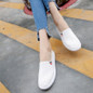 New Summer Casual Flat Women Shoes Slip on Flats Handmade Shoes