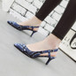 Pumps Snake print High Heels Shoes Elegant