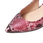 Pumps Snake print High Heels Shoes Elegant