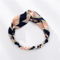 Women  Headband Vintage Cross Knot Elastic Hair Bands Soft Solid Girls Hairband Hair Accessories