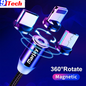 9itech Magnetic Cable Fast Charging Micro USB Type C Cable For iPhone Samsung Xiaomi Mobile Phone Magnet Charger USB Cord Wire