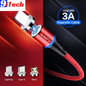 9itech Magnetic Charger Micro Usb Cable For iPhone Usb Type C Fast Charging Adapter Magnet Charger Wire For Samsung Xiaomi Cord