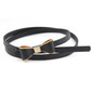 Double Ring Women Belt Fashion Waist Belt PU Leather Metal Buckle Heart Pin Belts For Ladies