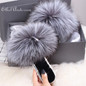 Ethel Anderson 2020 fluffy furry Raccon fox Fur slippers Flip Flops beach FUR Slides Crystal Bling women plush designer slippers