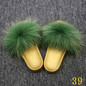 New Women's Furry Slippers Ladies Cute fur Hair Fluffy Slippers Women's Fur Slippers Winter Warm Slippers for Women Hot