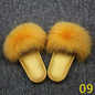 New Women's Furry Slippers Ladies Cute fur Hair Fluffy Slippers Women's Fur Slippers Winter Warm Slippers for Women Hot