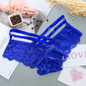 Sexy Panties Women Lace Low-rise Solid Sexy Briefs Female Underwear Pant Ladies Cross strap lace Lingerie Women G String Thong