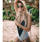 One Piece Swimsuit 2018 Sexy Swimwear Women Bathing Suit Swim Vintage Summer Beach Wear Print Bandage Monokini Swimsuit