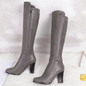 fashion high heels women knee high boots