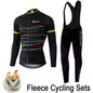 Winter Thermal Fleece Cycling Sets