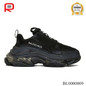 BLCG Triple S Clear Sole Black Shoes Sneakers
