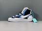 Blazer Mid sacai White Black Legend Blue Shoes Sneakers