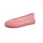 New Women's Shoes Flat Casual Shoes Woman Mesh Breathable Hollow Loafers
