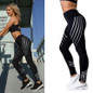 2019 Fashion Women Leggings Slim High Waist Elasticity Leggings Fitness Printing leggins  Breathable Woman Pants Leggings