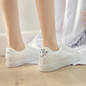 Women Sneakers Breathble Vulcanized Shoes Pu leather Platform Lace up Casual White  Tenis Feminino Zapatos De Mujer