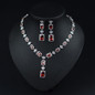 Water Drop Clear Cubic Zirconia Jewelry Sets