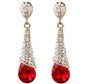 Tassel Imitation Teardrop-Shaped Earrings