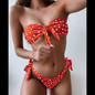 INGAGA 2020 Bandeau Bikinis 2020 Swimsuits Leopard Swimwear Women Summer Brazilian Bikini Set High Cut Biquini Bathing Suits