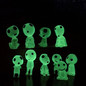 Glow in the Dark Princess Mononoke Kodamas Luminous Elf Tree Figurines