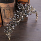 Baroque Vintage Crystal Rhinestone Bridal Crown Tiaras
