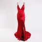 Sexy Split Backless Mermaid Party Dress