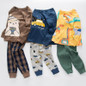 Baby Kids Pajamas Sets Cotton Boys Sleepwear Suit Autumn Girls Pajamas Long Sleeve Pijamas Tops+Pants 2pcs Children Clothing