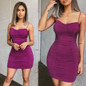 2019 Women Sexy Mini Dress Strappy Ladies Club Wear Evening Party Casual Bodycon Mini Dress
