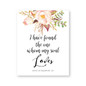 Bible Verse Wall Art Canvas