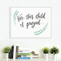Bible Verse Wall Art  Canvas