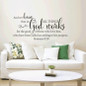 Bible Verses Spanish Vinyl Wall Stickers