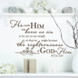Spain Bible Verse Vinyl Wall Sticker