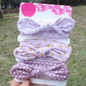 3pcs/lot Baby Headbands Forwer Print Newborn Baby Turban Little Girl Headbands Elastic Hair Band For Baby Hair Accessories