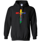"Vibrant Rainbow Cross" LGBT Pride Shirt