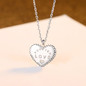 'Forever Love' Necklace - Sterling Silver & 18K Gold