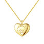 'Forever Love' Necklace - Sterling Silver & 18K Gold