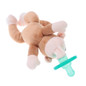 Cartoon Cute Infant Baby Silicone Pacifiers with Plush Animal Baby Nipples