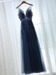 Long Prom Dress Lace Cheap Tulle Prom Dress #ER041