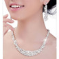 Crystal Bridal Jewelry Sets Hotsale Necklace+earrings Jewelry Wedding
