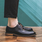 High Quality Oxford Shoes Men Brogues Shoes Lace-Up Bullock Business Dress Shoes Male Formal Shoes Plus Size 38-44 F7-86