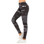 Sexy Women Legging leaf Printing Fitness leggins