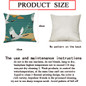 Linen Animal Series cushion cover