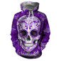 Sugar Skull Hoodies 3D Sweatshirts