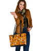 DN Dogs Halloween Leather Tote Bag