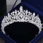 Diverse Silver Color Gold Crystal Crowns Bride tiara Fashion Queen For Wedding Crown Headpiece Wedding Hair Jewelry Accessories