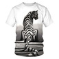 Unisex Cool Black and White Stripe T-Shirt