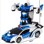 Sports Car Transformation Remote Control Kids Toy