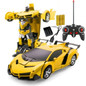Sports Car Transformation Remote Control Kids Toy